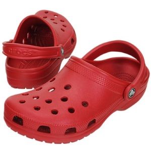 Red Classic Crocs